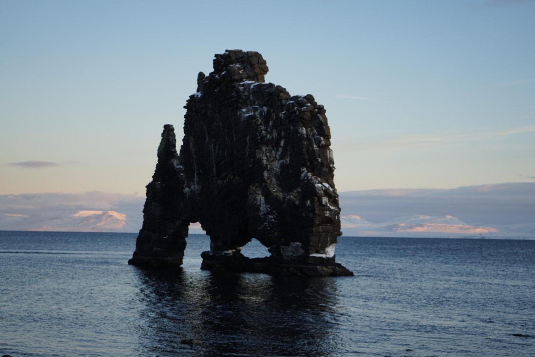 Hotel Hvitserkur クヴァンムスタンギ エクステリア 写真